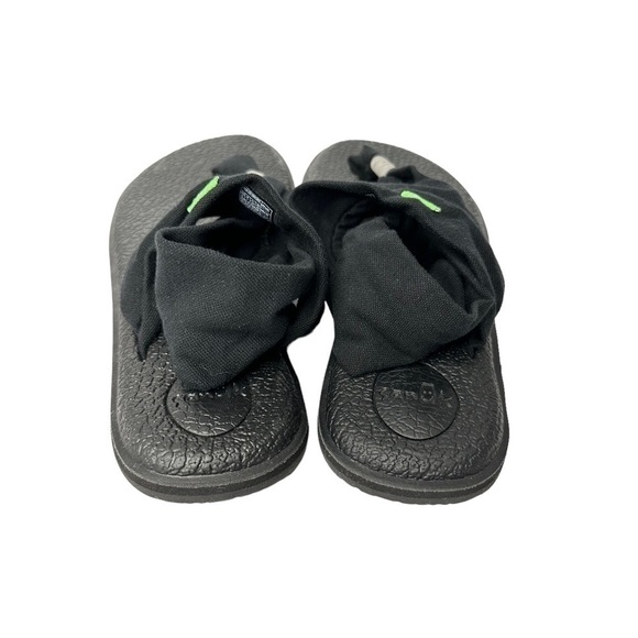 Sanuk Yoga Sling Back Black Sandals Women’s Size 9 - Picture 7 of 11